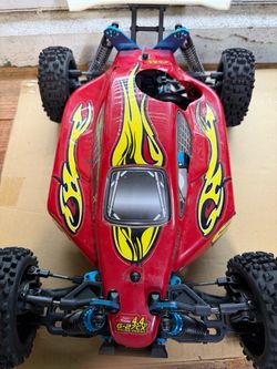 Duratrax Raze vintage nitro Rc car /buggy  , no motor