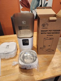 Frienhund Smart Pet Feeder with Two Bowls ACF190W