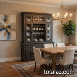 Dining Room Display Hutch Cabinet