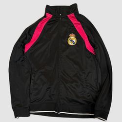 2014-15 Black & Pink Real Madrid track jacket 