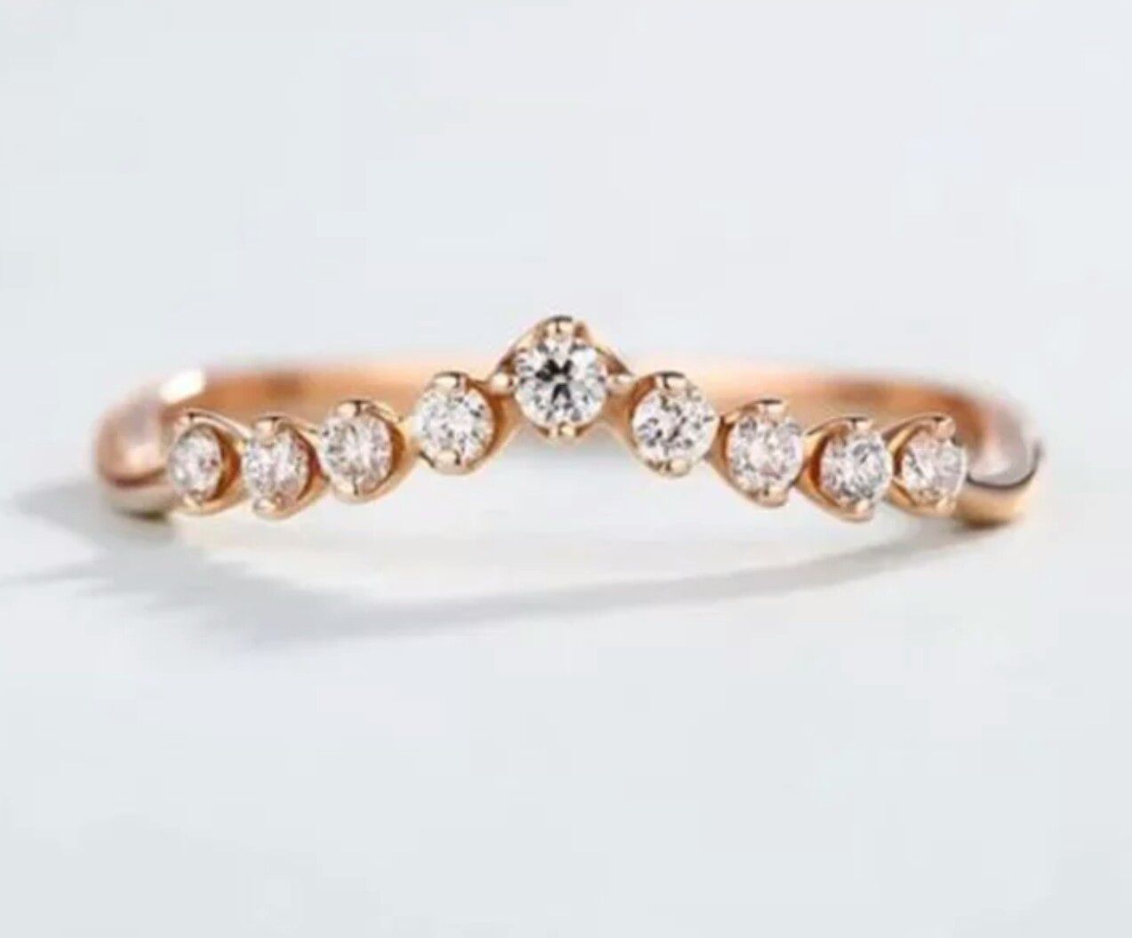 14k Rose Gold Filled Ring for Women