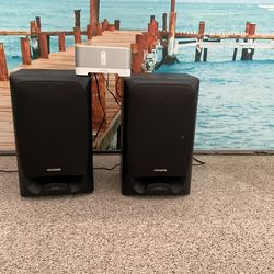 Sonos Connect Amplifier And Pair Of AIWA Speakers