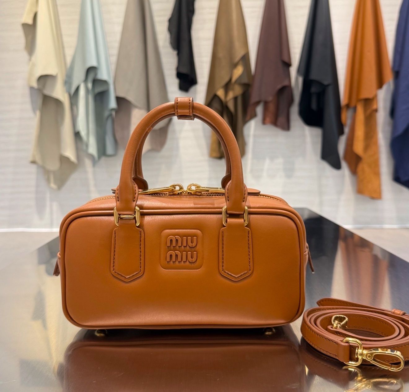 Miu Miu Arcadie Leather Bag