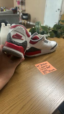 Air Jordan 3 Retro “Fire Red” 2022 3y