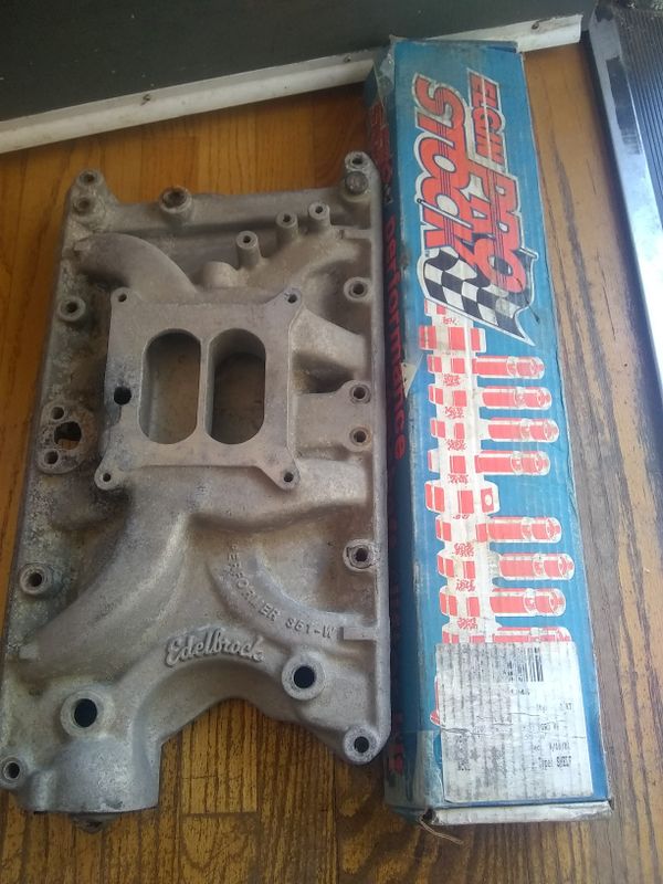 Edelbrock performer 351w used intake and brand new elgin pro stock high torque cam and lifters