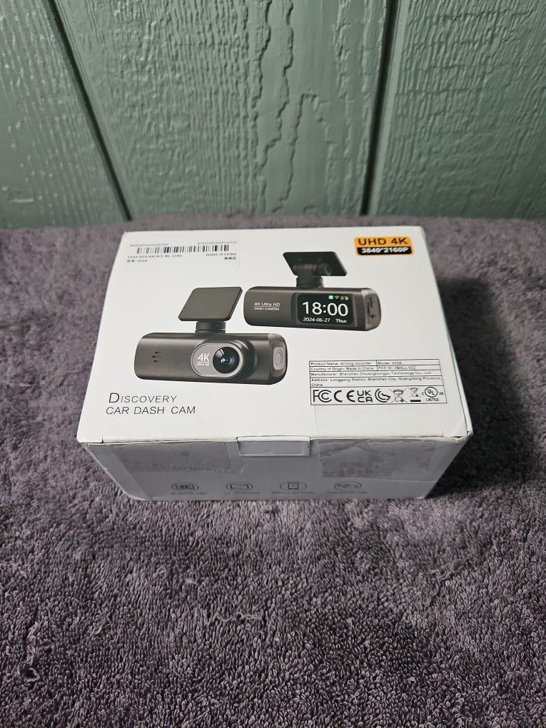 4K Full UHD 3 Channel Dash Cam