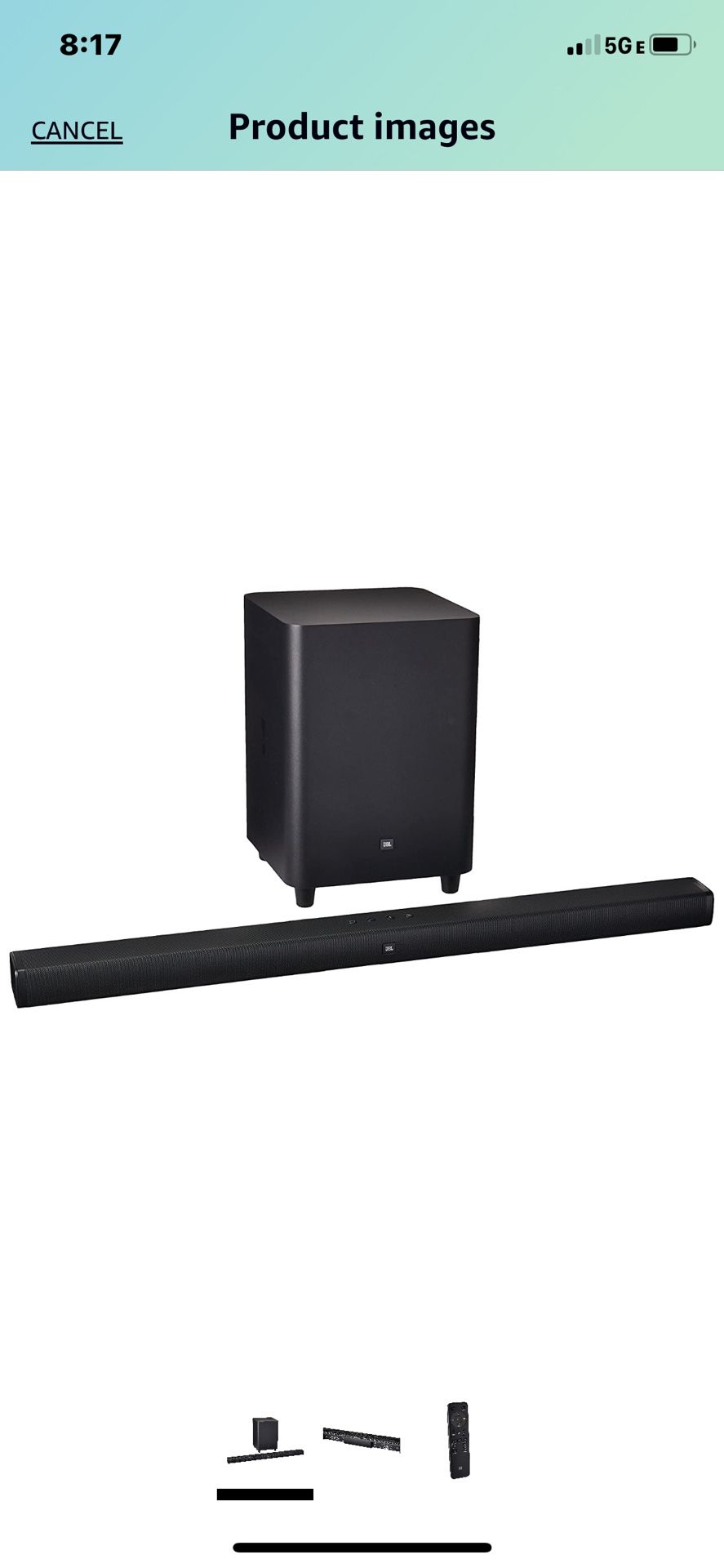 GAMERS !!! JBL 3.1 SOUND BAR send me a solid OFFER