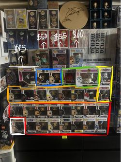 Movies, Music and Sports, LEs and Myths Funko Pops