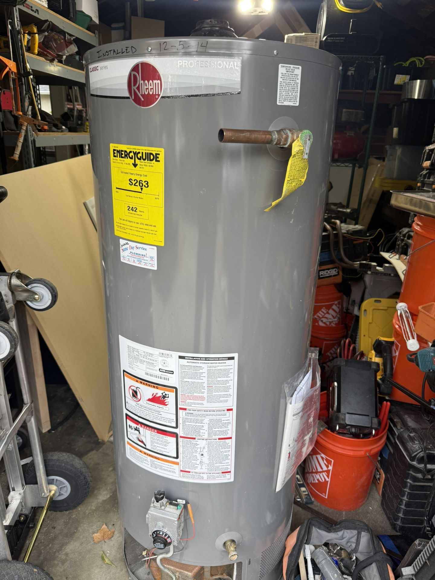 50 Gallon Water Heater