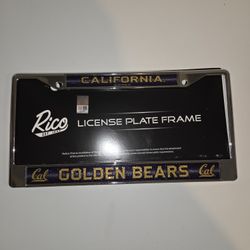 Golden Bears NCAA License Plate Frame Set Of 1