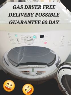 GAS DRYER FREE DELIVERY POSSIBLE REFURBISHED WORKS GREAT GUARANTEE 90 DAY
