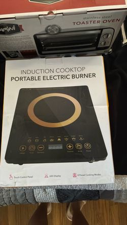 Portable electric burner
