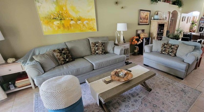 3 Piece Grey Couch Set Living Spaces Couches No Smoking No Pets