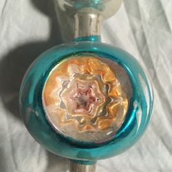 Antique Mercury Glass Tree Topper Christmas Ornament