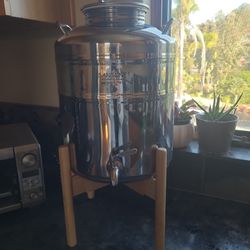 Sansone 5 Gallon Stainless Steel