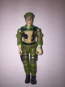 Gi Joe Action Figure Leatherneck original 1986.