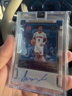 Ausar Thompson Panini One and One Rookie Auto /99