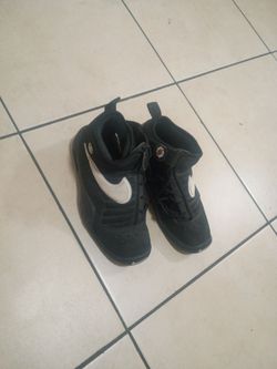 Nike Air High-Top Sneakers Black White