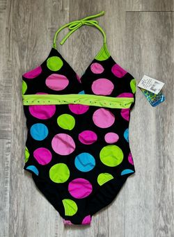 NWT Kohl's Girl's 2-Piece Swimsuit Set – Sizes 12 1/2, 14 1/2 & 16 1/2 - BRAND NEW - NEVER WORN