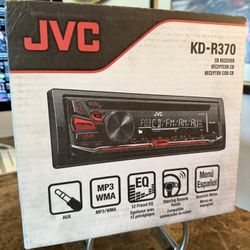 JVC KD-R370 Car Stereo CD MP3 WMA Player 3.5mm Aux In AM FM Radio Receiver 50Wx4
