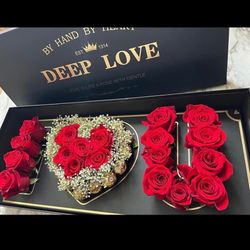Arreglo de rosas para los enamorados