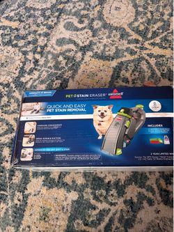 Bissell pet stain eraser