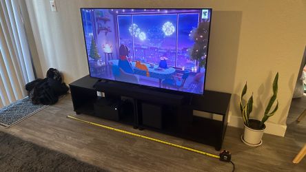 Black TV Stand (TV is sold separately)