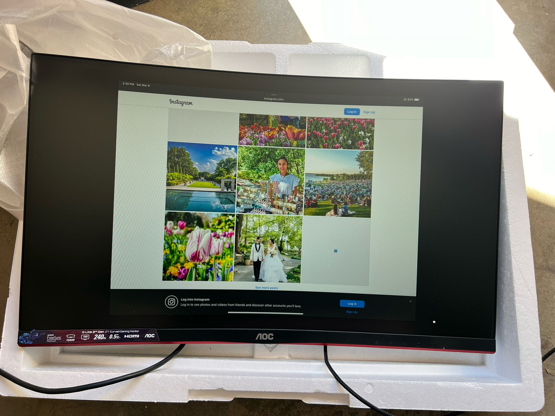 27 G Line 2nd Generation Curved Monitor 