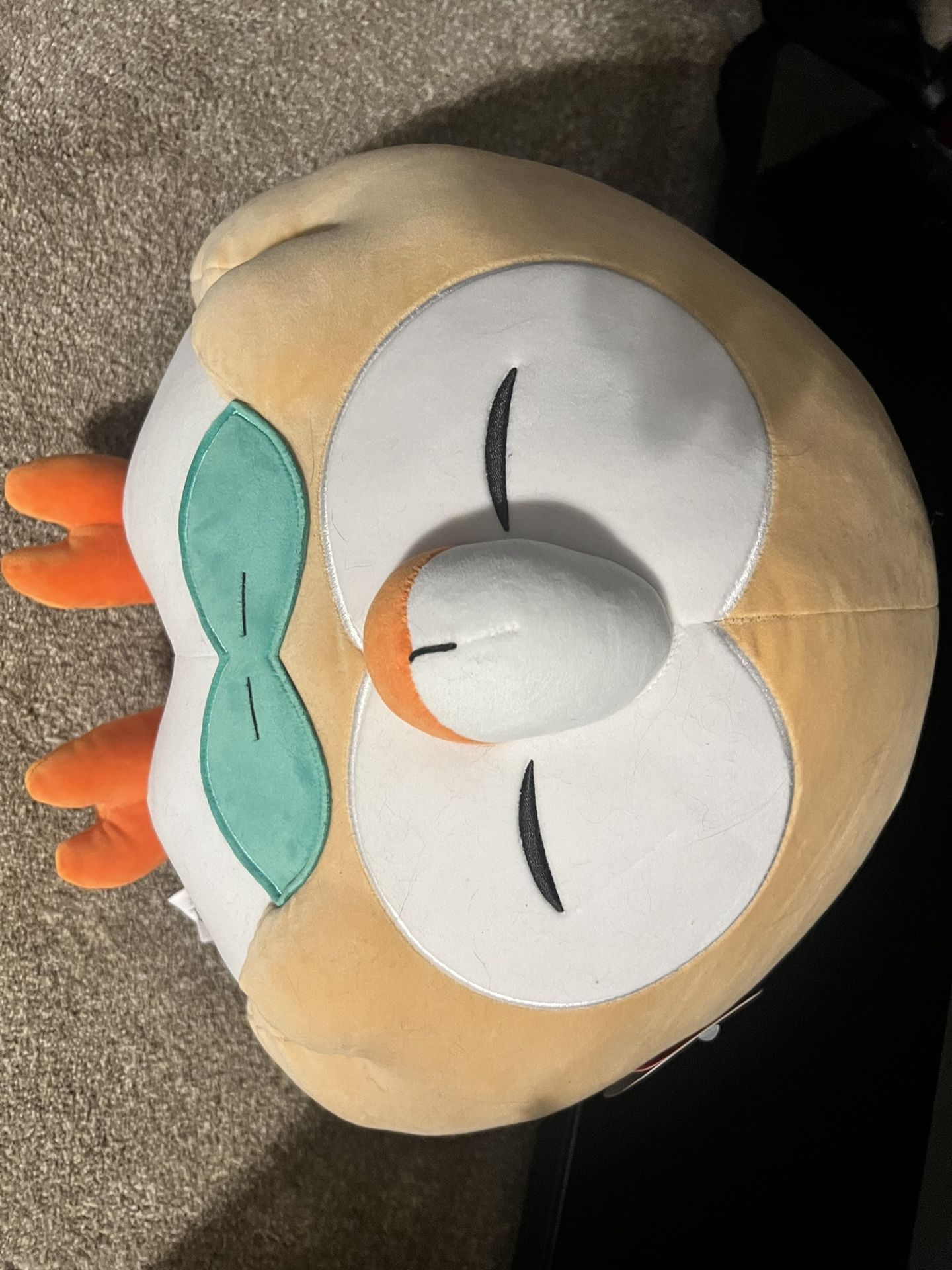 Weighted Rowlet plush