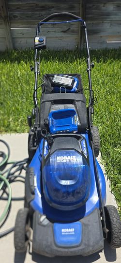 Battery Operated Mower And Trimmer