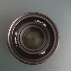 Sony 50mm F1.8 Optical Lens For E Mount 