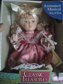 Classic treasures porcelain doll