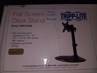 New Tripp Lite Flat Screen Desk Stand