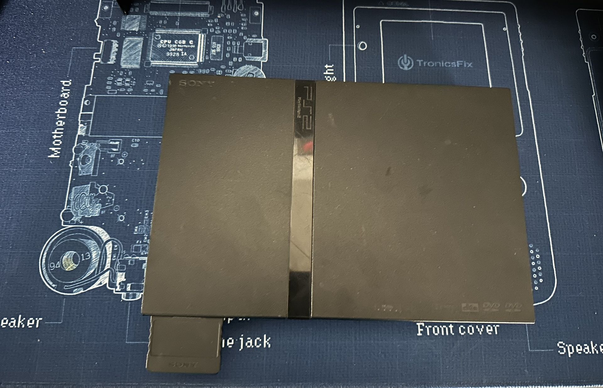 PS2 Slim with 6 Games