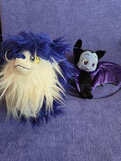 Disney Vamperina And WOLFIE Plush