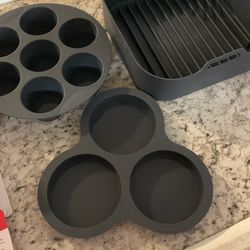 Gourmia 3Pc Silicone Air Fryer Set