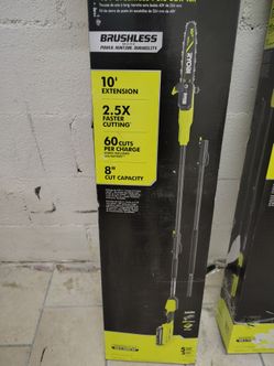 Ryobi 40v pole saw kit with 2.0ah battery and charger