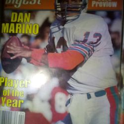 1984&1985 Football Digest Dan Marino