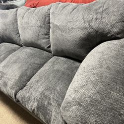 Brand New Plush Comfy Couch And Loveseat 