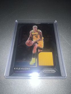 2020-21 Kyle Kazan Patch Game Worn