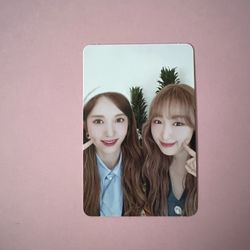 WJSN Neverland Bona and Soobin Unit Kpop Photocard 