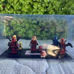 Lego Compatible Marvel Deadpool And Wolverine Taylor Swift Blocks Box Set