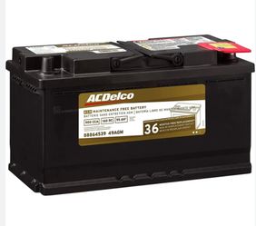 ANY GROUP SIZE NEW AC DELCO BATTERIES