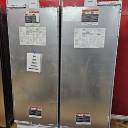 Sub-Zero 60" IC30RIDRH 30" Refrigerator, IC30FILH 30" Freezer Columns