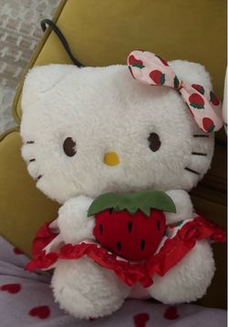 Hello Kitty Strawberry Stuffie