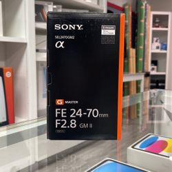 Sony GM Fe 24-70mm Mark 2
