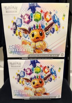 Pokemon Prismatic ETB lot of 2