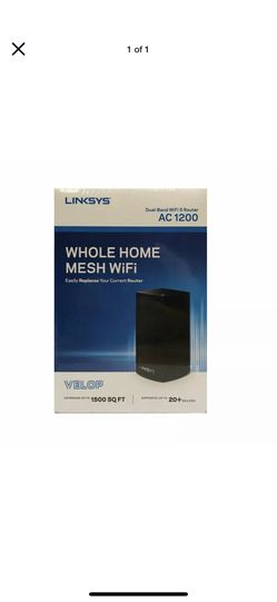 Linksys home WiFi