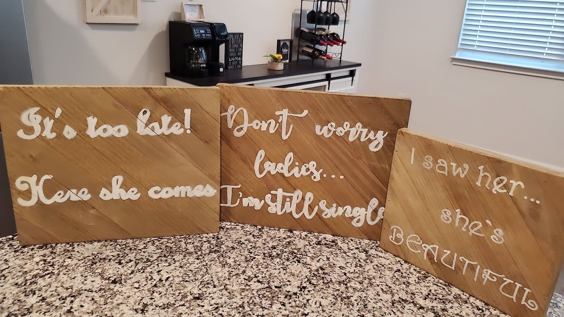 Wooden Signs For Wedding
