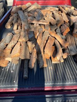 Oak and eucalyptus firewood